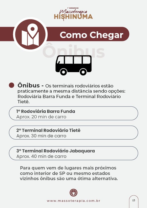 Guia do Aluno - 1° Congresso Massoterapia Hishinuma15