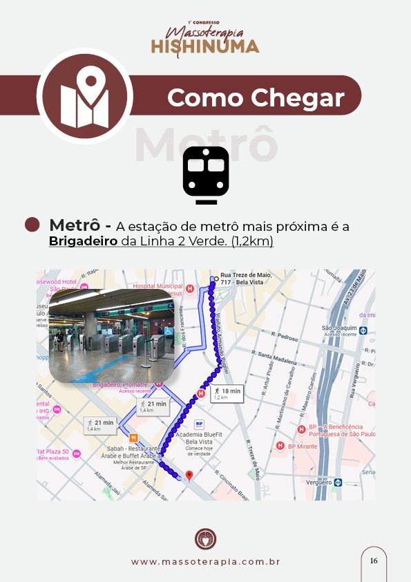 Guia do Aluno - 1° Congresso Massoterapia Hishinuma16