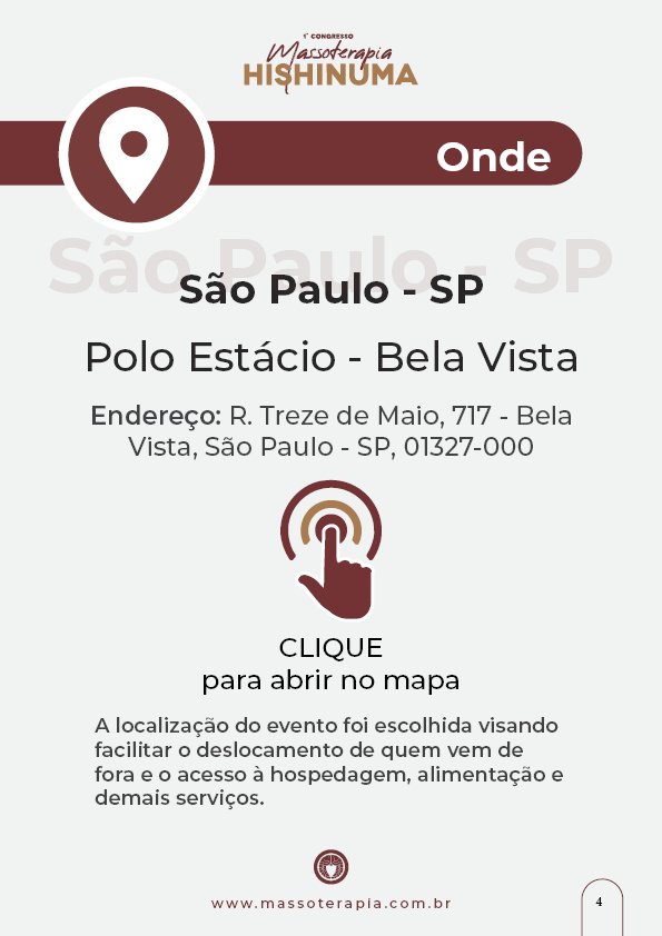 Guia do Aluno - 1° Congresso Massoterapia Hishinuma4
